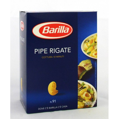 PASTA PIPE RIGATE BARILLA GR.500