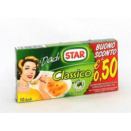 DADO CLASSICO STAR X10 GR.100