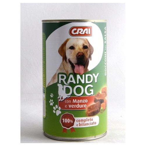 CIBO CANI MANZO RANDY DOG KG.1.250